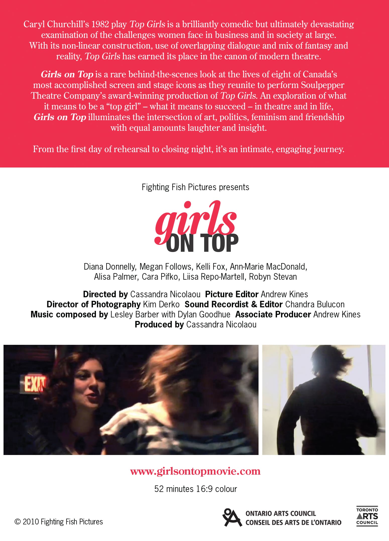 An image for Girls on Top documentary